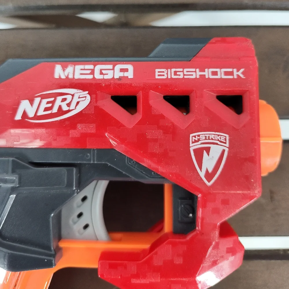 Nerf Mega BigShock Blaster - Red and Orange